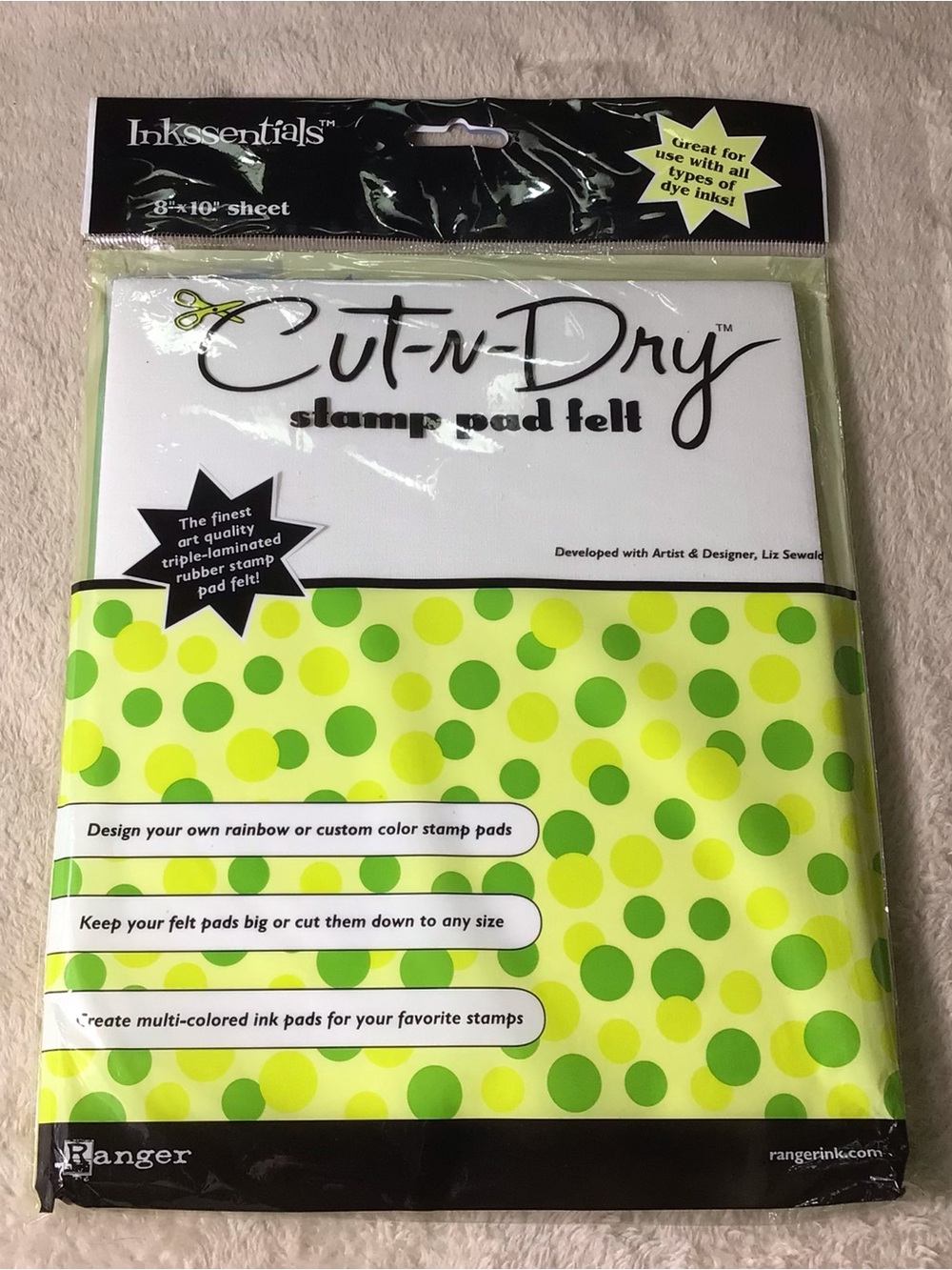 Cut-n-Dry Stamp Pad Felt – Inkssentials